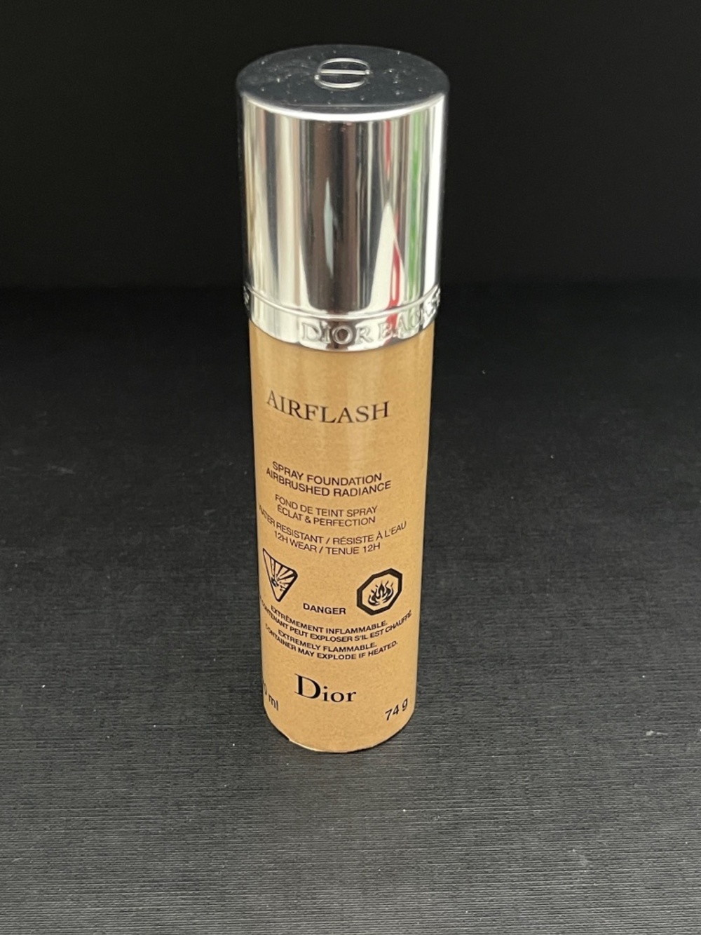 New RARE Christian Dior Backstage Airflash Spray Foundation 70ml-2WP(203)TESTER